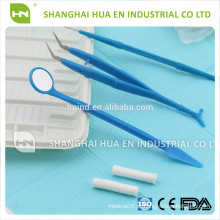 Kit de pinças de dentes dentais básicos, conjunto de ferramentas dentárias, produtos dentários / conjunto de instrumentos dentários